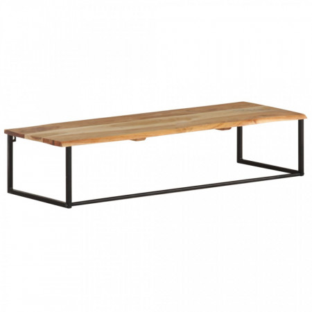 Cuier cu margine naturală, 100x35x22 cm, lemn masiv de acacia - V320251V