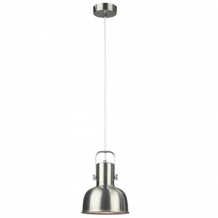 Lampă suspendată în stil retro, metal, nichel mat - TP290235
