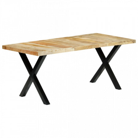 Masa de bucatarie, 180 x 90 x 76 cm, lemn masiv de mango - V283780V
