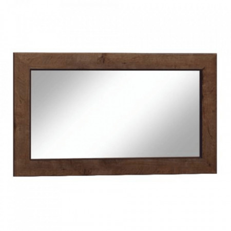 Oglindă de perete, maro, 120x70 cm - TP86915