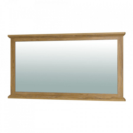 Oglindă de perete, stejar, 128x71 cm - TP264773