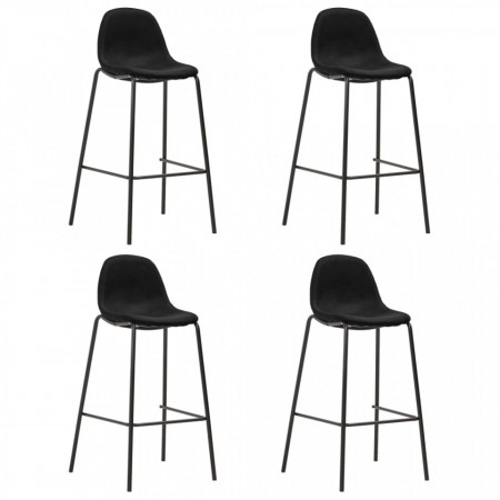 Set de bar, 5 piese, negru, material textil - V3051138V