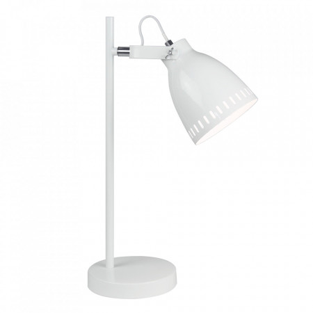 Lampă de masă, albă / metalică - TP290199