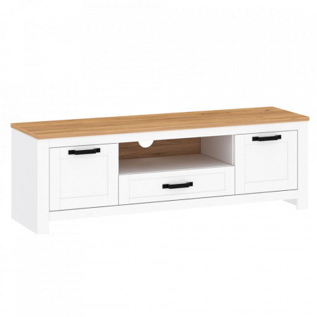 Măsuţă, masă, comodă TV, albă - TP263917