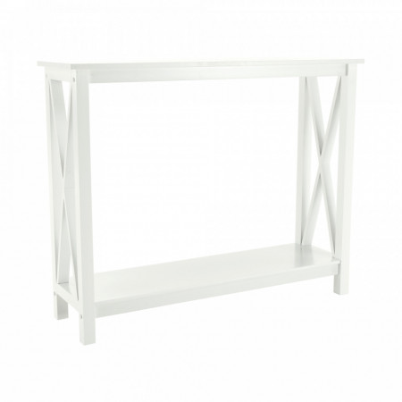 Măsuţă tip consolă, albă, 100x80x30 cm - TP251565