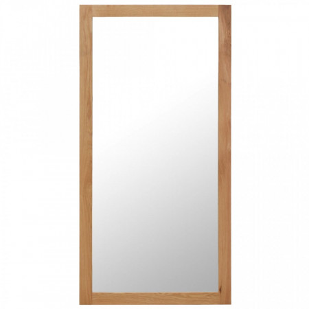 Oglinda, 60 x 120 cm, lemn masiv de stejar - V247458V