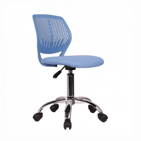 Scaun rotativ, albastru, 40x40x74,5-86,5 cm - TP255127