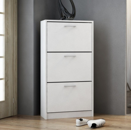 TEPANA103 - Pantofar 60 x 28 x 116 cm, Alb-Mat