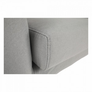 Bancă, băncuţă gri deschis si auriu, 127 cm - TP264317 - Img 9