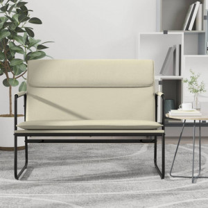 Bancă, crem, 100x64x80 cm, piele ecologică - V351367V - Img 2