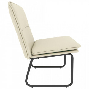 Bancă, crem, 100x75x76 cm, piele ecologică - V351337V - Img 4