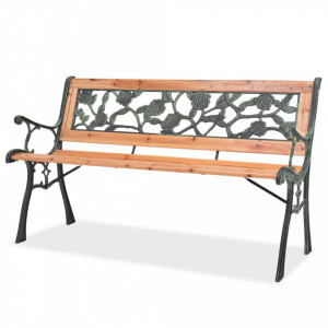 Banca de gradina, 122 cm, lemn - V40261V