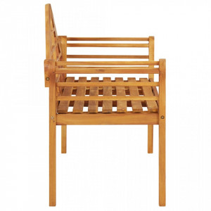 Bancă de grădină, 125 cm, lemn masiv de acacia - V318550V - Img 3