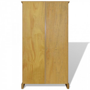 Biblioteca 4 rafturi pin, stil mexican Corona 81 x 29 x 150 cm - V243743V - Img 3