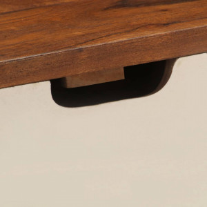 Birou de scris, 110x50x90 cm, lemn masiv de acacia - V247937V - Img 2
