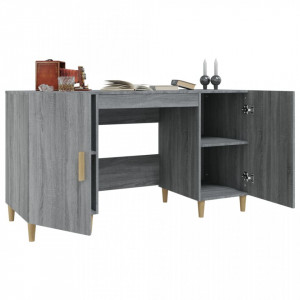 Birou, gri sonoma, 140x50x75 cm, lemn compozit - V817550V - Img 4