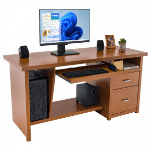 Birou, măsuţă, masă PC maro, 150 cm - TP9016446 - Img 15