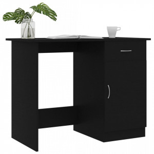 Birou, negru, 100 x 50 x 76 cm, PAL - V801081V - Img 3
