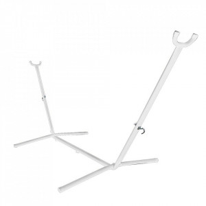 Cadru, stand pentru suspendat hamac, alb, 275x100x100 cm - TP267606 - Img 1