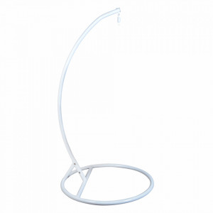 Cadru, stand pentru suspendat scaun, alb, 103x200x103 cm - TP262386 - Img 1