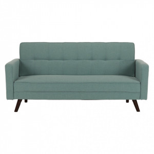 Canapea extensibilă, material verde-mentol, 189x76x89 cm - TP234739 - Img 4