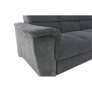 Colţar extensibil, material textil gri, model dreapta, 267x86/114x217 cm - TP149052 - Img 8