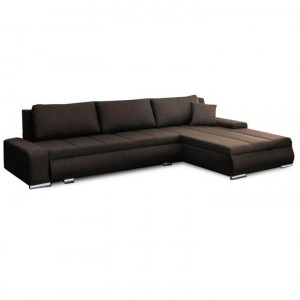 colţar, material maro 300x215x73 cm - TP209403