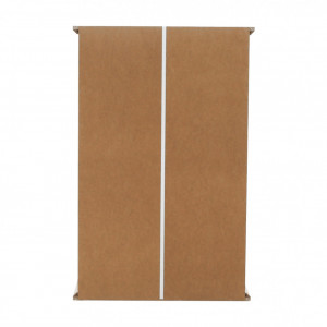 Comodă, alb și culoarea stejar, 85x40x130 cm - TP264793 - Img 15