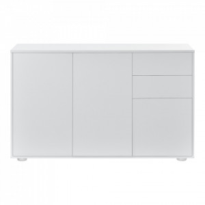Comoda cu 3 usi si 2 sertare alb mat - P71488098 - Img 3