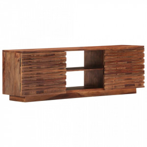 Comoda TV, 120 x 30 x 40 cm, lemn masiv de sheesham - V247701V
