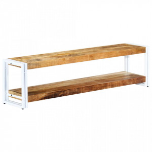 Comoda TV, 150 x 30 x 40 cm, lemn masiv de mango - V247825V