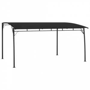 Copertină pavilion de grădină, antracit, 4x3x2,55 m - V47979V - Img 2