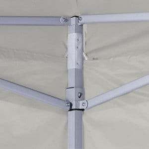 Cort de petrecere pliabil cu 4 pereți, crem, 2 x 2 m, oțel - V48882V - Img 4