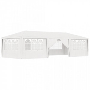 Cort de petrecere profesional cu pereți antracit 4x9 m 90 g/m² - V48529V