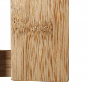 Covor antiderapant pentru baie, bambus natural lăcuit, 59x38x3 cm - TP272283 - Img 7