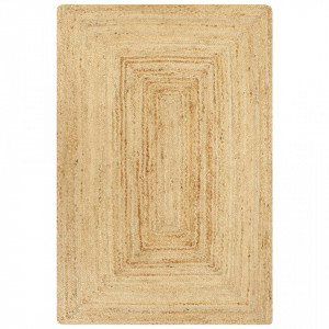 Covor manual, natural, 160 x 230 cm, iuta - V133730V