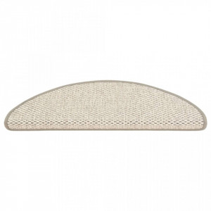 Covoraș scări autoadeziv 15 buc. bej, 65x25 cm, aspect sisal - V326870V - Img 3