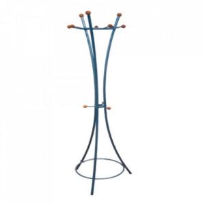 Cuier de podea, tip pom, argintiu, 45x45x174 cm - TP10017054 - Img 5