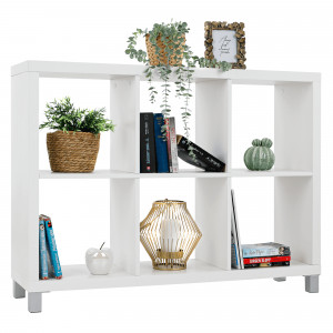 Dulap biblioraft, alb, 111x29x83 cm - TP69940 - Img 10