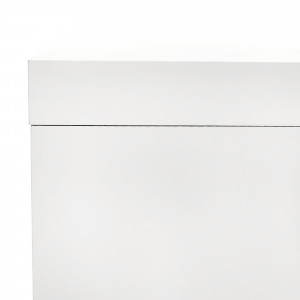 Dulap biblioraft, alb, 111x29x83 cm - TP69940 - Img 18