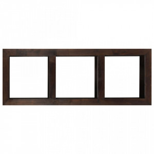 Dulap consolă, 40 x 30 x 110 cm, lemn masiv de acacia - V246159V - Img 4