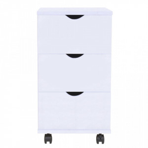 Dulap cu sertare, 33 x 45 x 60 cm, alb - V245727V - Img 2