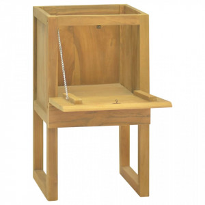 Dulap de baie, 45x45x75 cm, lemn masiv de tec - V338246V