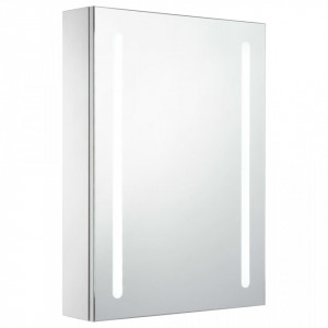 Dulap de baie cu oglinda si LED-uri, 50 x 13 x 70 cm - V285117V - Img 2