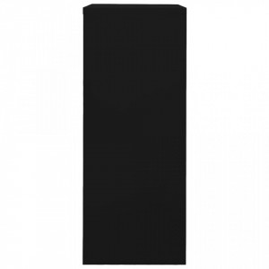 Dulap de birou, negru, 90x40x102 cm, oțel - V336407V - Img 3