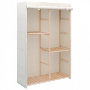 Dulap de haine cu 3 rafturi, 110 x 40 x 170 cm - V247108V - Img 2