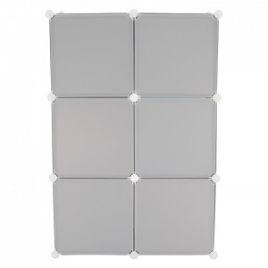 Dulap modular pentru copii, gri - TP288642 - Img 18