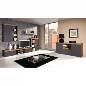 Dulap pentru umeraşe, prun - TP237234 - Img 2