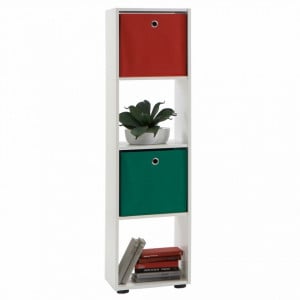 FMD Raft vertical cu 4 compartimente, alb - V428755V - Img 2