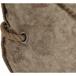 Fotoliu tip sac cu taburet, gri-maro - TP258168 - Img 20